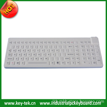 IP68 Dynamic Silicon Waterproof Keyboard with Function Keys (K-TEK-M375KP-FN-DT)